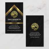 Bouwen van Gold Home Rooftop Granite Visitekaartje (Voorkant / Achterkant)