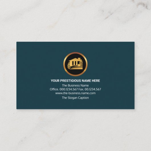 Bouwen van goudhandymanboom met Bulb Line Builder Visitekaartje (Achterkant)