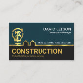 Bouwen van goudhandymanboom met Bulb Line Builder Visitekaartje (Voorkant)