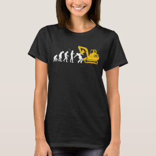 Bouwen van graafwerktuigbestuurdershandleiding t-shirt