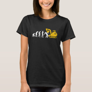Bouwen van graafwerktuigbestuurdershandleiding t-shirt