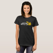 Bouwen van graafwerktuigbestuurdershandleiding t-shirt (Voorkant volledig)