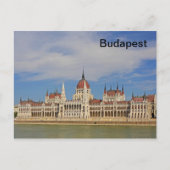Bouwen van het Boedapest-parlement, Hongarije Briefkaart (Voorkant)