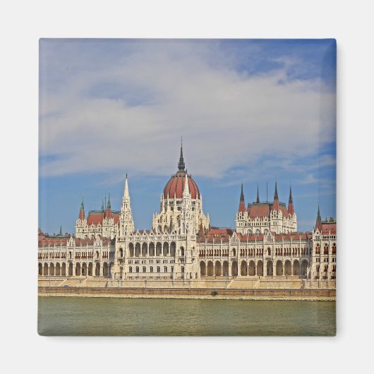 Bouwen van het Boedapest parlement, Hongarije Magneet (Voorkant)