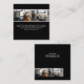 Bouwen van home Remodeling Contractor Vierkante Visitekaartje (Voorkant / Achterkant)