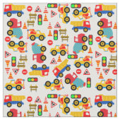 Bouwen van kinderwagens stof (Close Up)