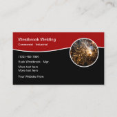 Bouwen van laswerk visitekaartje (Voorkant)