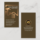 Bouwen van Lijst voor koperbouw Visitekaartje (Voorkant / Achterkant)