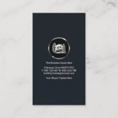 Bouwen van lumierroodroestmolen visitekaartje (Achterkant)