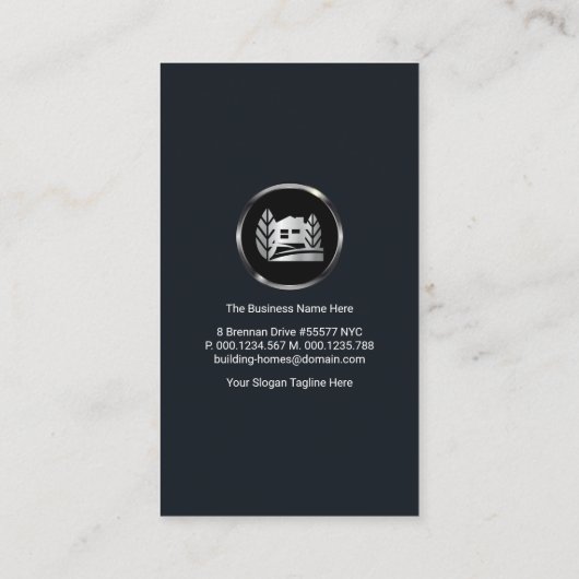 Bouwen van lumierroodroestmolen visitekaartje (Achterkant)