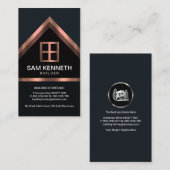 Bouwen van lumierroodroestmolen visitekaartje (Voorkant / Achterkant)