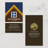 Bouwen van stijlvolle houten graan visitekaartje (Voorkant / Achterkant)