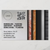 Bouwen van wandlagen geïnspireerd flyer (Achterkant)