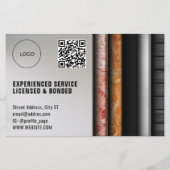 Bouwen van wandlagen geïnspireerde flyer (Achterkant)