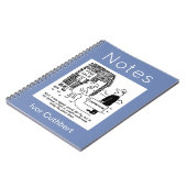 Bouwenquête kijkt naar het huis van de heer Pig Notitieboek (Linkerzijde)