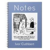 Bouwenquête kijkt naar het huis van de heer Pig Notitieboek (Voorkant)