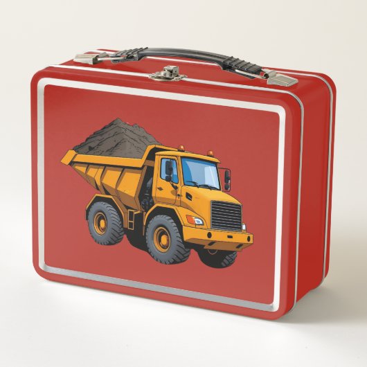 Bouwer/Aardverzetmachine/ kiepwagen (Voorkant)