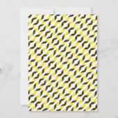 Bouwer Bouwzone 5e Verjaardag Kinder partij Kaart (Achterkant)