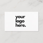 Bouwer Businesskaart Professioneel Logo-ontwerp Visitekaartje (Achterkant)