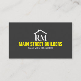 Bouwer Constructiekaart Visitekaartje