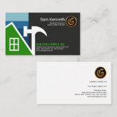 Bouwer Contracten Hammer Construction Services Visitekaartje (Voorkant / Achterkant)