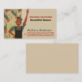 Bouwer en tuinbouwer visitekaartje (Voorkant / Achterkant)