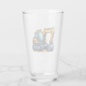 Bouwer/Excavateur Glas (Achterkant)
