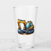 Bouwer/Excavateur Glas (Voorkant)