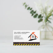 Bouwer Logo | projectontwikkelaar Visitekaartje (Staand voorkant)