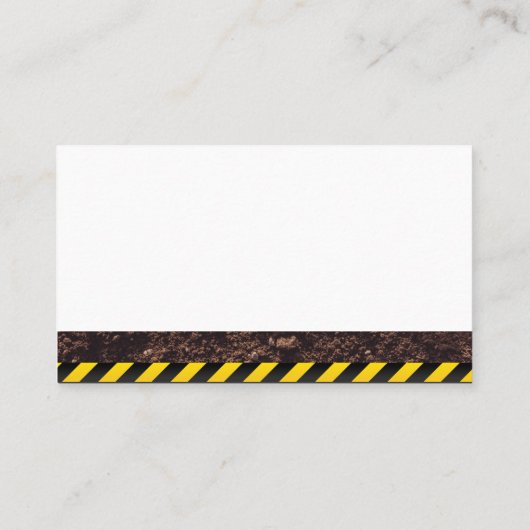 Bouwer Logo | projectontwikkelaar Visitekaartje (Achterkant)