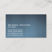 Bouwer, Manager, Visitekaartje bouwnijverheid (Achterkant)