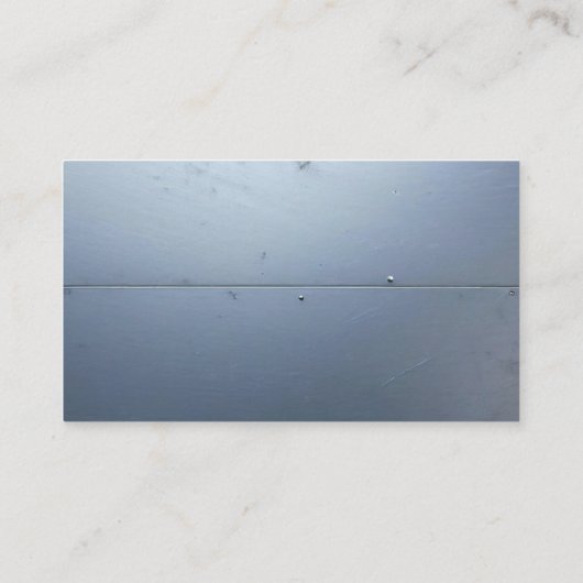 Bouwer Ontwikkelaar Staal Blauw Modern Visitekaartje (Achterkant)