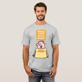 Bouwer Super Kracht. Bouwer T-shirt (Voorkant volledig)