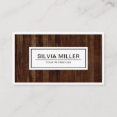 Bouwer van Carpenter Handyman Contractant Visitekaartje (Voorkant)