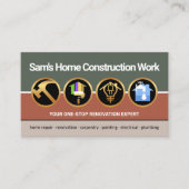 Bouwer van  Colour Handyman Tools Visitekaartje (Voorkant)