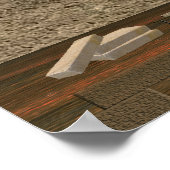 Bouwer van de Egyptische Pyramides Poster (Hoek)