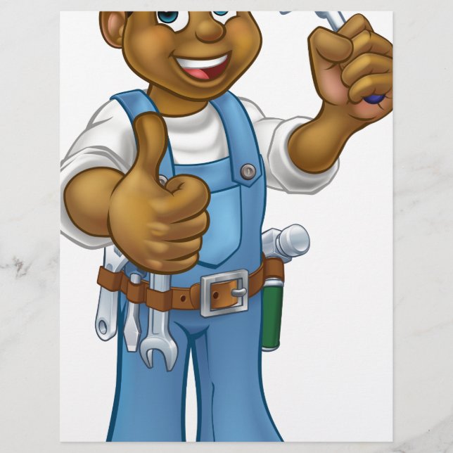 Bouwer voor Bricklayer bouwwerker (Voorkant)