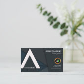 Bouwer voor kunstzinnige elegante A-Lijst dakbedek Visitekaartje (Staand voorkant)