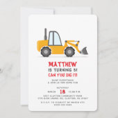 Bouwerstruck Verjaardag  Kaart (Voorkant)