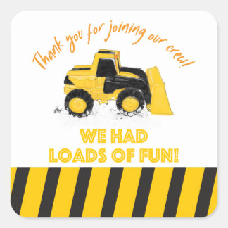 Bouwfeest Dank u Stickers