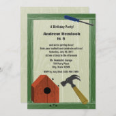 bouwfeest kaart (Voorkant / Achterkant)