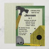 bouwfeest kaart (Voorkant / Achterkant)