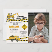 Bouwfeest Uitnodigingen met foto (Voorkant)