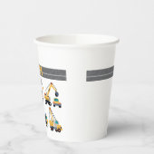 Bouwfeest upsherin verjaardagscups papieren bekers (Links)