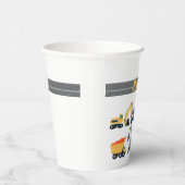 Bouwfeest upsherin verjaardagscups papieren bekers (Rechts)