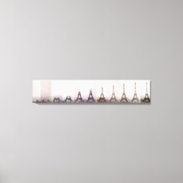  bouwfoto Eiffeltoren Parijs Canvas Afdruk