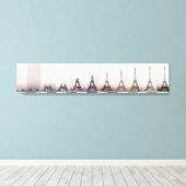 bouwfoto Eiffeltoren Parijs Canvas Afdruk (Insitu (Houten vloer))