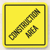 Bouwgebied Hard plastiek onderzetter (Voorkant)