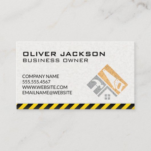 Bouwgebouw | Onroerend goed Visitekaartje (Voorkant)