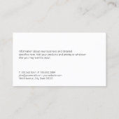 Bouwgebouwen | thuisreparatie | Ontwikkeling Visitekaartje (Achterkant)